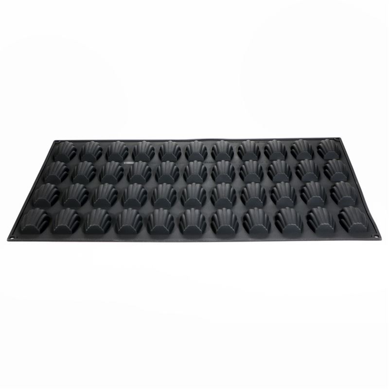 Molde Silicona 44 Magdalenas Concha - 74x45x18Mm - 30SIL08N-0 Molde Silicona 44 Magdalenas Concha - 74x45x18Mm - 30SIL08N-0