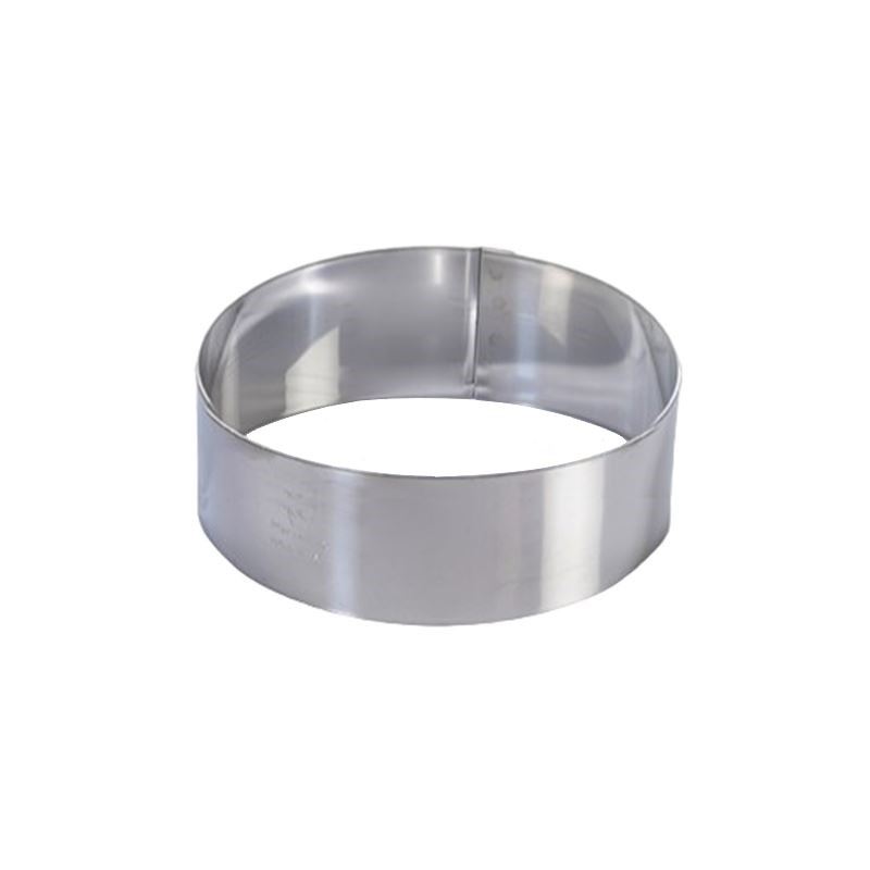 Molde Redondo Acero Inox - D 10 H 4Cm - 1H5X24_18