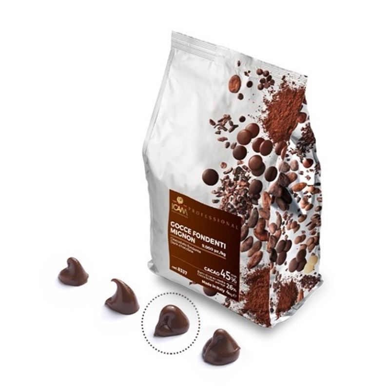 Gotas Chocolate Mignon Dark 45% Cacao - 1x4Kg - 8337B-0