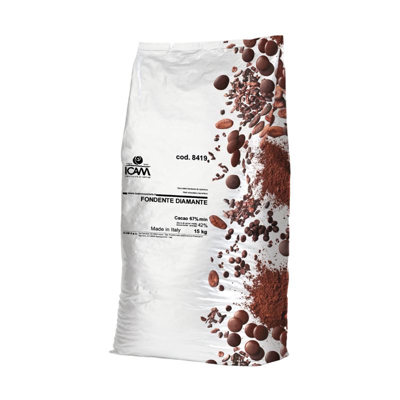Chocolate Negro Diamante 67% Cacao - 1x15Kg - 8419-0