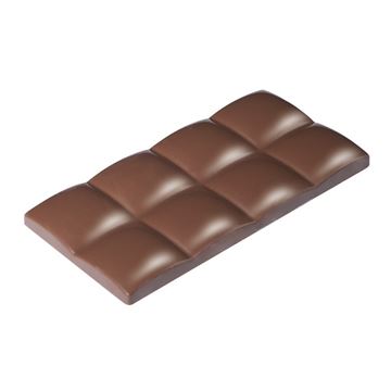 Molde Policarbonato 3 Tabletas Chocolate Relieve Acolchado - 132x66x10Mm - MA2021-1