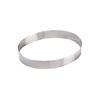 Molde Ovalado Acero Inox - D 16 H 4Cm - 2H4X16