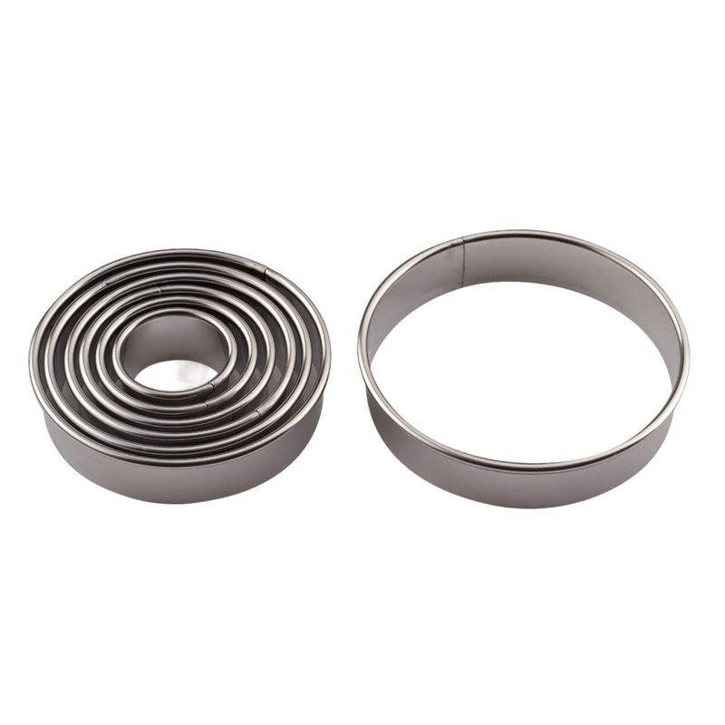 Kit Cortapastas Circulo Acero Inox - 7Uds - CUT1L7-0 Kit Cortapastas Circulo Acero Inox - 7Uds - CUT1L7-0