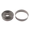 Kit Cortapastas Circulo Acero Inox - 7Uds - CUT1L7-0