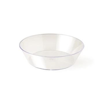 Bol Plástico Transparente Postre - D 16Cm 10Uds - bavarian