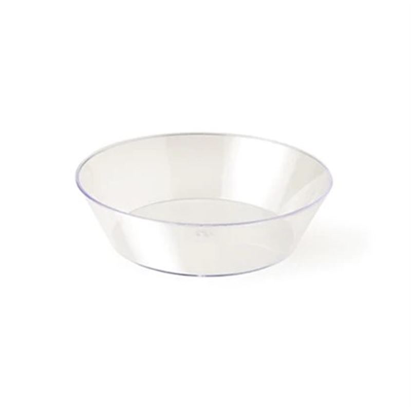 Bol Plástico Transparente Postre D 16Cm - 10Uds - bavarian
