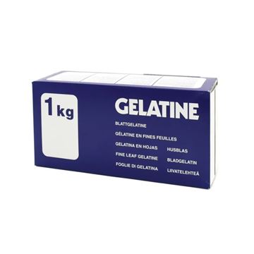 Gelatina Hojas Oro - 1Kg - 730H           _gelantina laminas - LouisFrancois