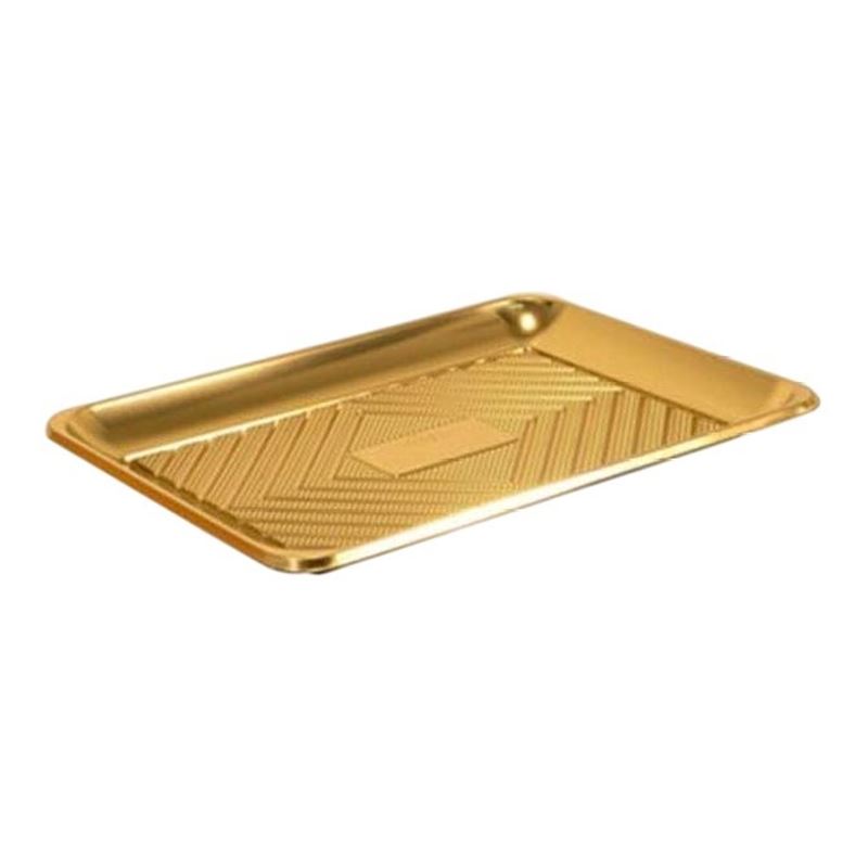 Bandejas Plástico Dorado Pasteles 323x223x23Mm - 150Uds - 019002150_0