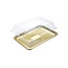 Tapas Bandejas Plástico Rectangulares Pasteles 33x23xMm - 100Uds - 019201050