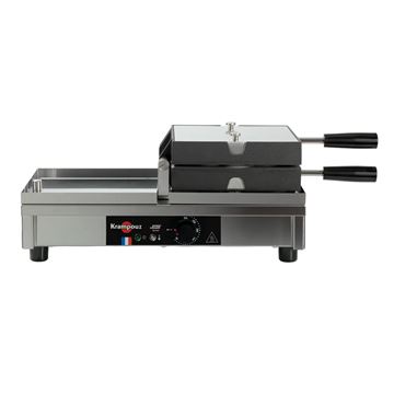 Gofrera Eléctrica Bubble 180ºC 1800W - WECAUA-1