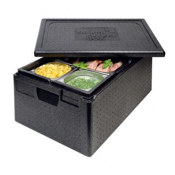 Contenedor Isotérmico GN 1/1 Premium Negro - 538x337x217Mm - 10043-3
