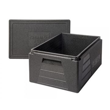 Contenedor Isotérmico Boxer Negro - 540x340x230Mm - 10383-2