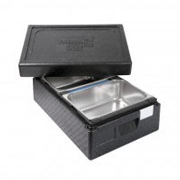Contenedor Isotérmico Ice Box +2 Negro - 360x250x150Mm - 13413-3