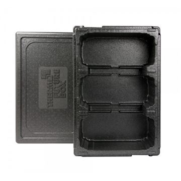 Contenedor Isotérmico Ice Box +3 Negro - 360x165x150Mm - 13433-2