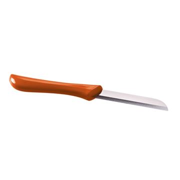 Cuchillo Pan Hoja Lisa Acero Inox - 7Cm Mango Naranja - 50COL50-0