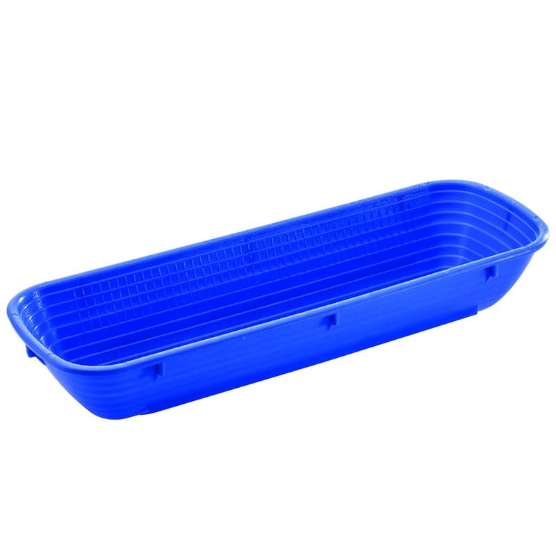 Cesta Levadura Rectangular Plástico 1.500Gr - 42x15x9Cm - BASKET105-0