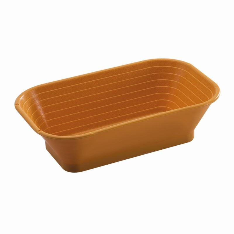 Cesta Levadura Rectangular Plástico 750Gr - 24x14x9Cm - BASKET108-0