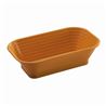 Cesta Levadura Rectangular Plástico 750Gr - 24x14x9Cm - BASKET108-0