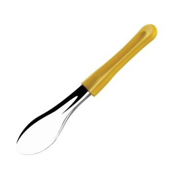 Espátula Heladería Acero Inox Mango Amarillo - 26Cm - P71G