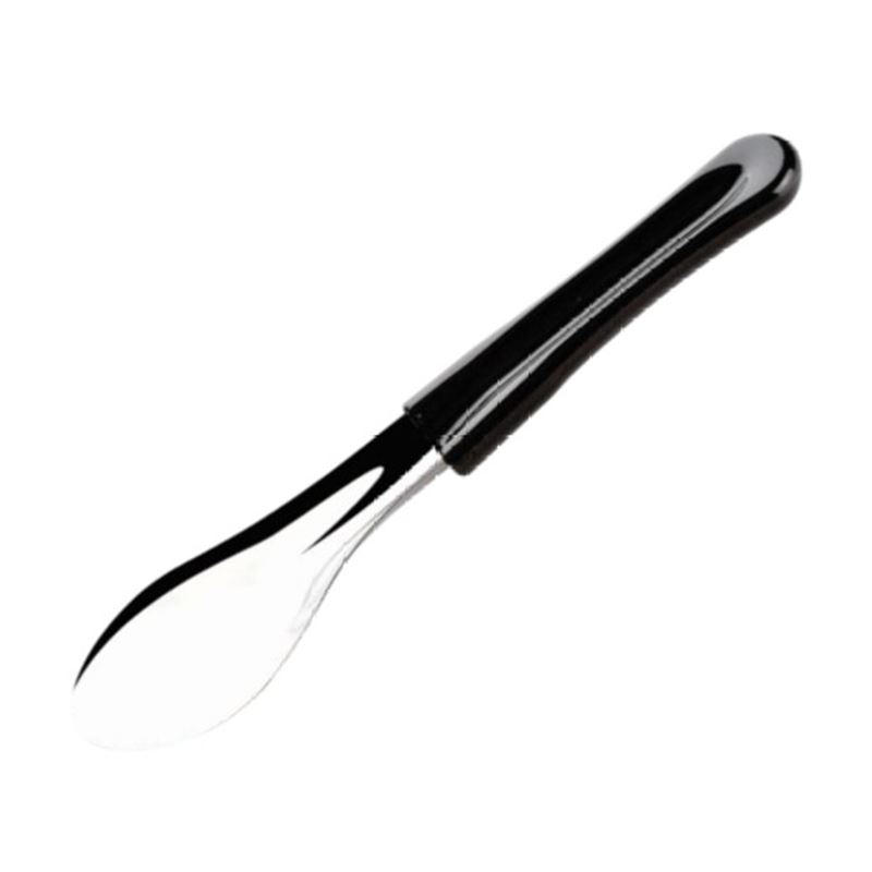 Espátula Heladería Acero Inox Mango Cristal Negro - 26Cm - P-74N_0
