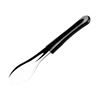 Espátula Heladería Acero Inox Mango Cristal Negro - 26Cm - P-74N_0