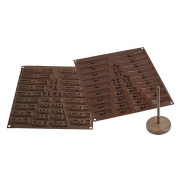 Molde Silicona 2 Árboles 3D - D 130Mm H 172.5Mm - 22151770065-1