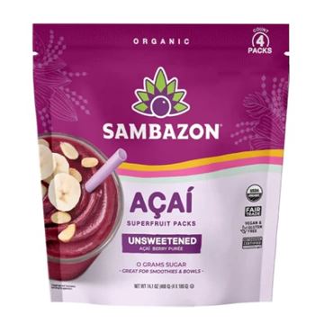 Pulpa Açai Puro Sin Ázucar - 4x100Gr - 250013_1