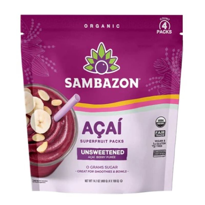 Pulpa Açai Puro Sin Ázucar - 4x100Gr - 250013_1