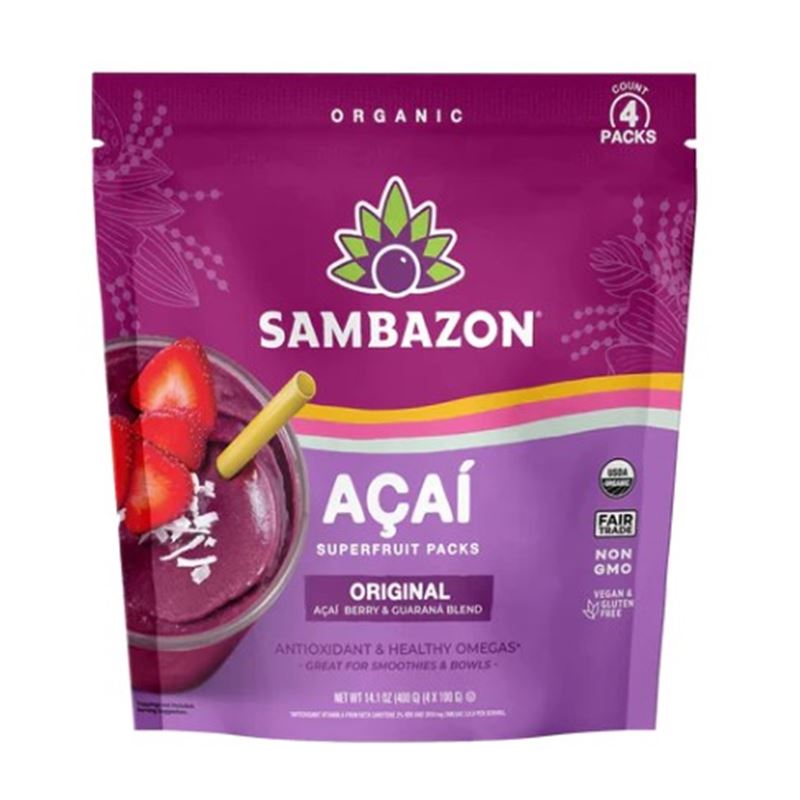 Pulpa Açai Original Guaraná - 4x100Gr - 250014_1