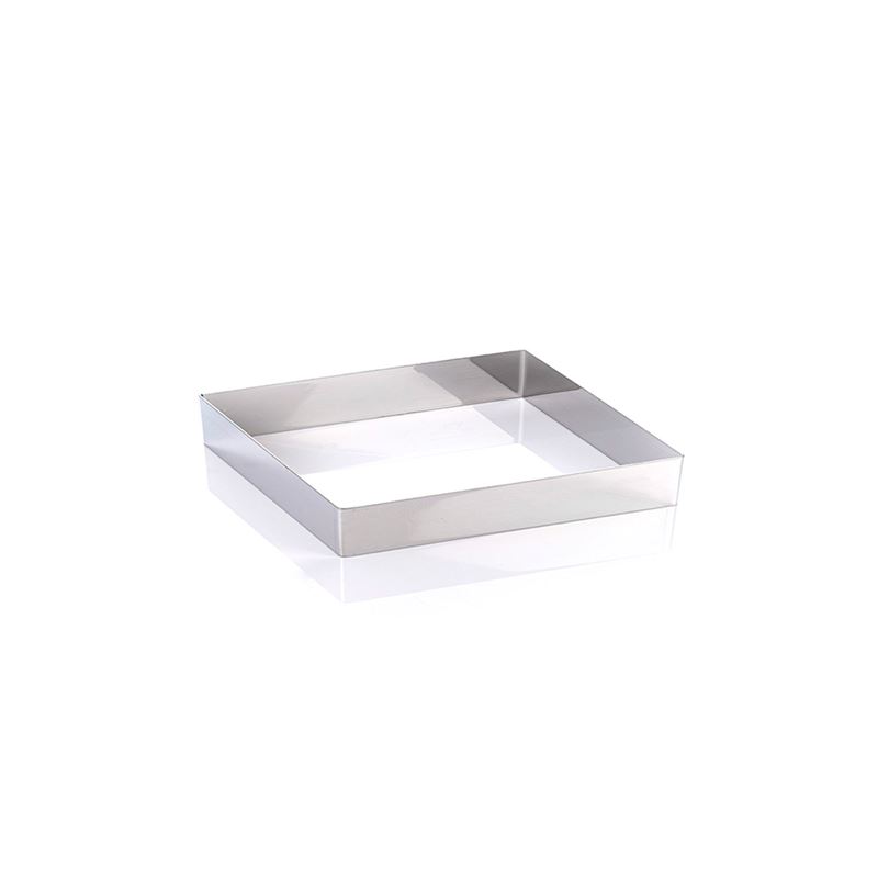 Molde Cuadrado Acero Inox - 182x182x30Mm - 5H3X18_01