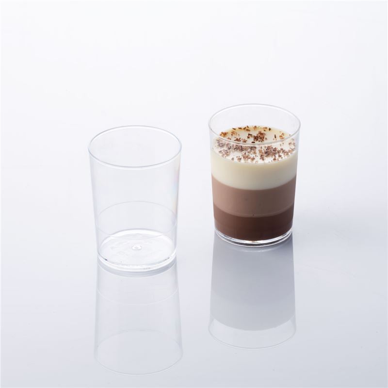 Vaso Postre Plástico Transparente D 50 H 65Mm - 100Uds - PMOTO002_01