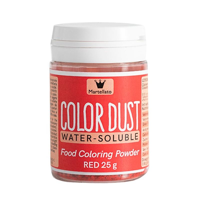 Colorante Hidrosoluble Polvo Rojo Coral - 25Gr - LCP208