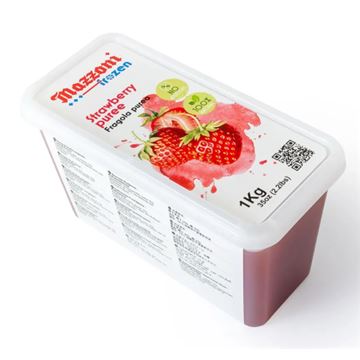 Pure Fresa - 6x1Kg Sin azúcar - PURÉ DE FRESA MAZZONI