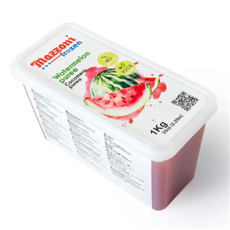 Puré Sandia Caja - 6x1Kg - PURÉ DE SANDÍA MAZZONI