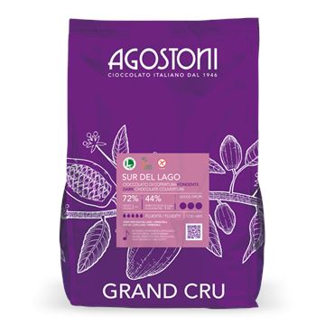 Chocolate Sur del Lago 72% Venezuela - 3x4Kg - 6805-fondente-sur-del-lago-pack