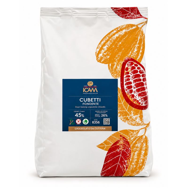 Chocolate Dark Chunks 45% - 3x4Kg - CHOCOLATE DARK CHUNKS