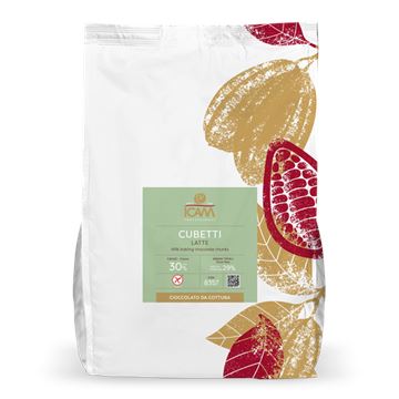 Chocolate Milk Chunks 30% - 3x4Kg - 8357-cubetti-di-cioccolato-al-latte-pack
