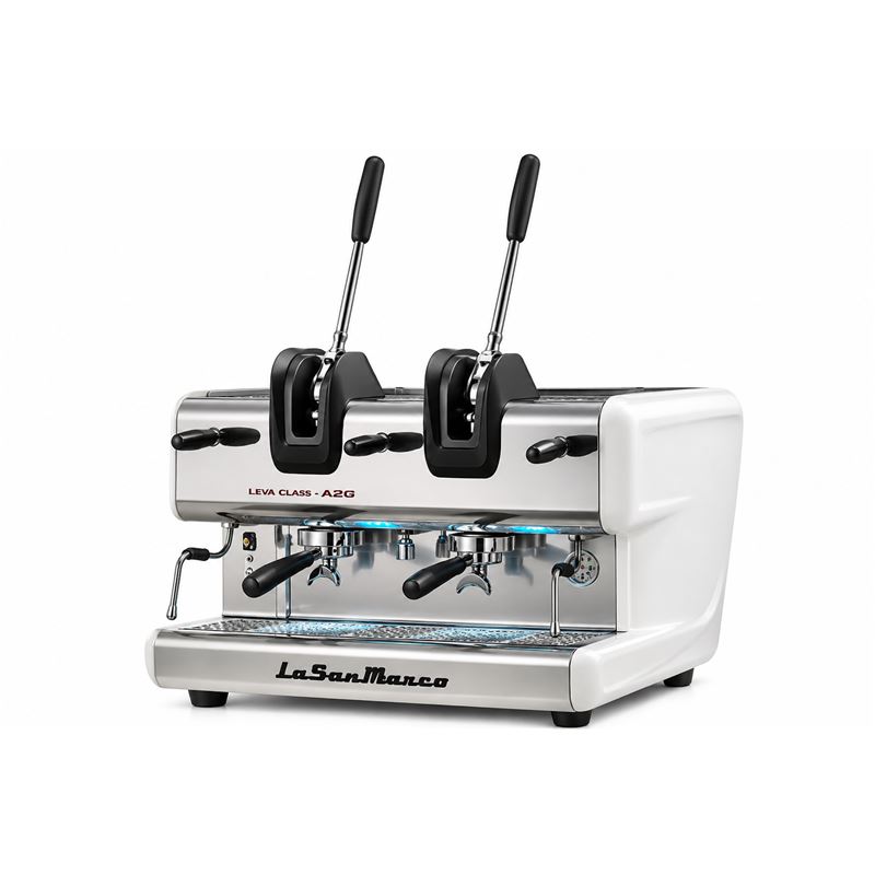 Cafetera San Marco 2020 Leva Class 2 Grupos Blanca - 1000087164