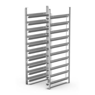 Soportes Laterales Dobles GN1/1 - 10 Bandejas 60x40Cm - {B31E3845-4228-41FA-807E-FE49A4D0EAE7}