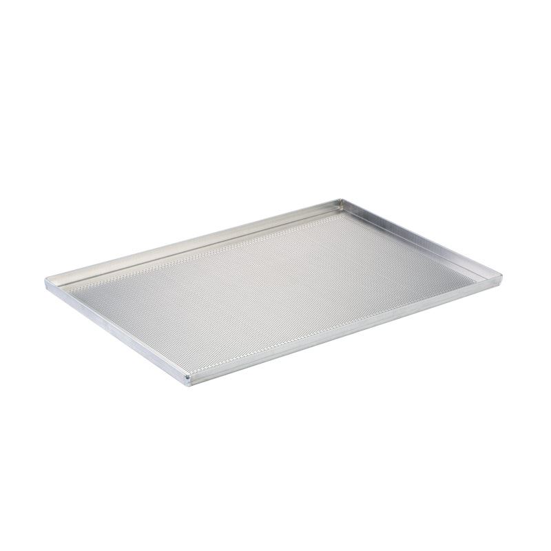 Bandeja Horno Aluminio Microperforado Borde - 60x40x2Cm - 53TAF60404.