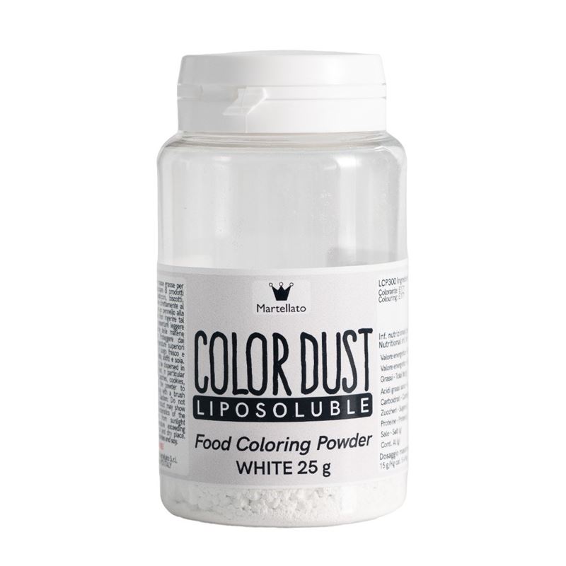 Colorante Liposoluble Polvo Blanco - 25Gr - LCP300-0