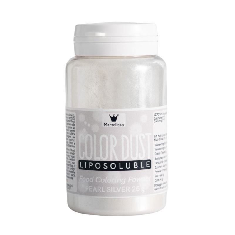 Colorante Liposoluble Polvo Plata - 25Gr - 40LCP019-0