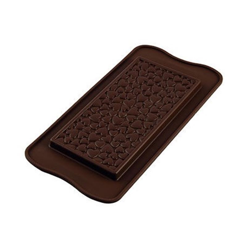 Molde Silicona Tableta Chocolate Corazones Love - 155x76x8.5Mm - 22.138.77.0065_1