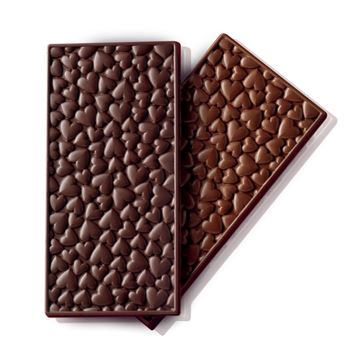 Molde Silicona Tableta Chocolate Corazones Love - 155x76x8,5Mm - 22.138.77.0065_2