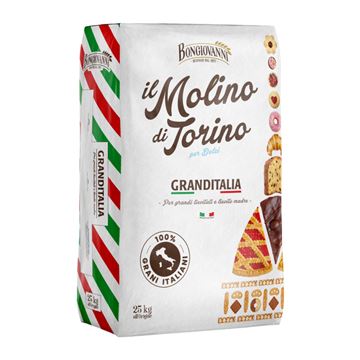 Harina Trigo Granditalia - Tipo 0 - Saco 25Kg - HGIT-0