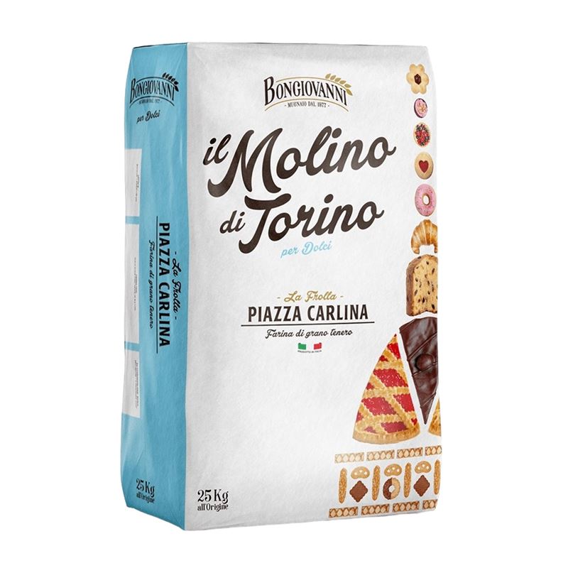 Harina Trigo Piazza Carlina Masa Quebrada Tipo 0 - 25Kg - HPCR-0