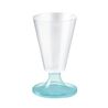 Copa Mediana Plástico Transparente Azul Susanna - 200Uds - 121113020-0