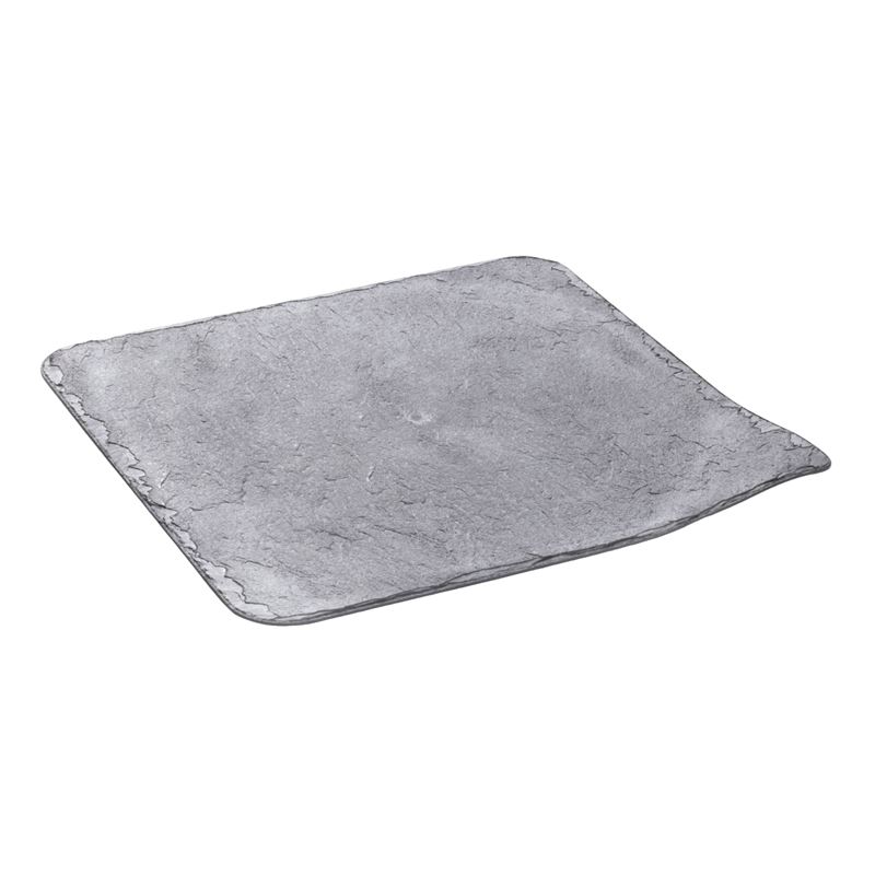Bandejas Stone Plástico Piedra Gris 24x24Cm - 80Uds - 271008240-0