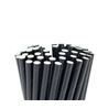 Canutillos Rígidos Negros D 0.8Cm H 23Cm - 500Uds - S23RCBB-0