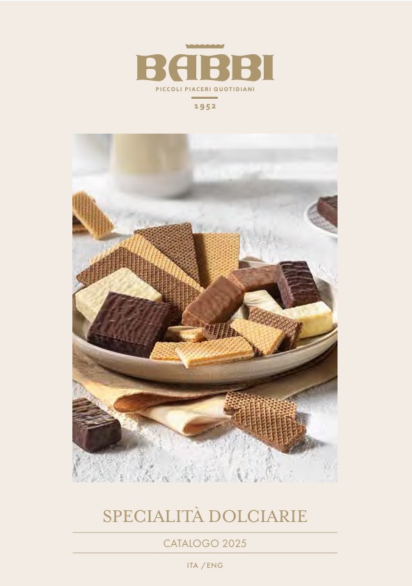 Catálogo Babbi 2023. Ingredientes, conos y decoraciones de pastelería